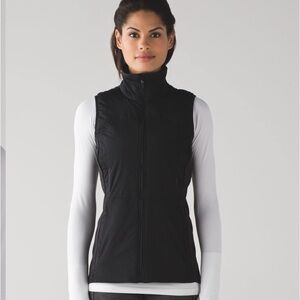 LULULEMON • RUN FOR COLD VEST • EXCELLENT CONDITION✨ • SIZE 10 • COLOR: Black